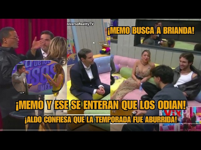Memo and Perez find out the public hates them! | Memo looked for Brianda and she ignored him!