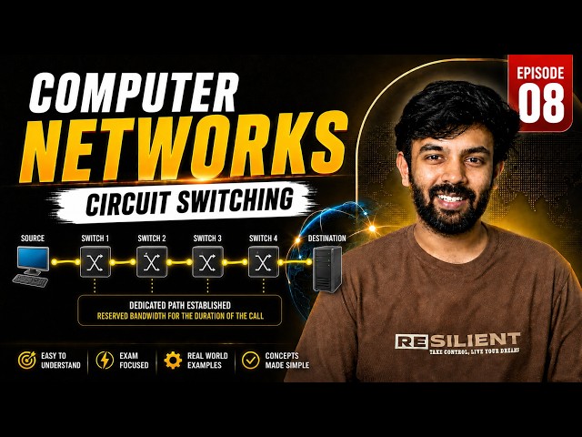What is Switching ? & Circuit Switching | Computer Networks - Ep 8 | Tamil | code io - Tamil