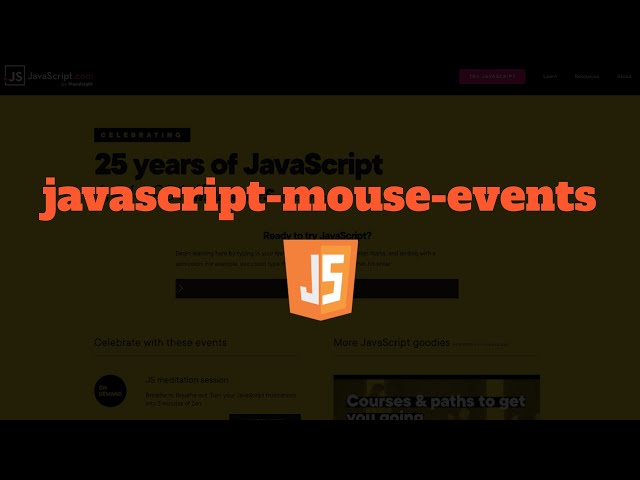 Connecting Browser Events to Element Changes Using JavaScript and the DOM