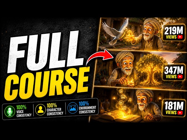 How I Make Viral AI Videos for FREE in 8 Minutes | Full Course