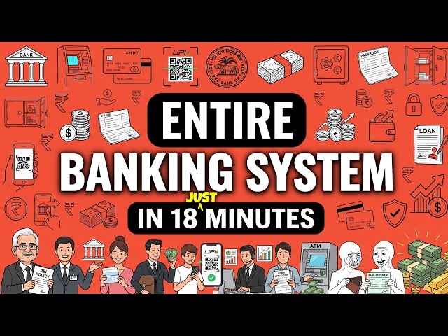 The Entire Indian Banking System Explained in 18 Minutes