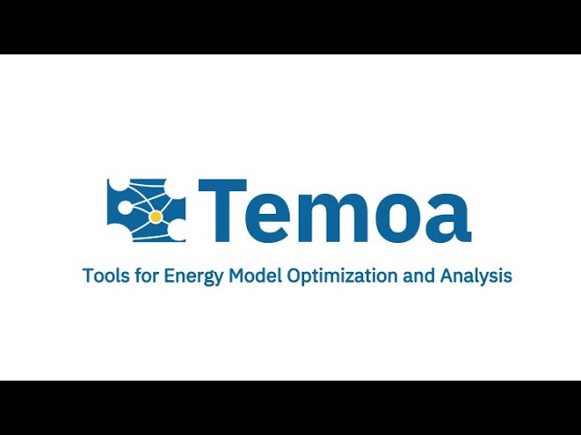 Install Temoa
