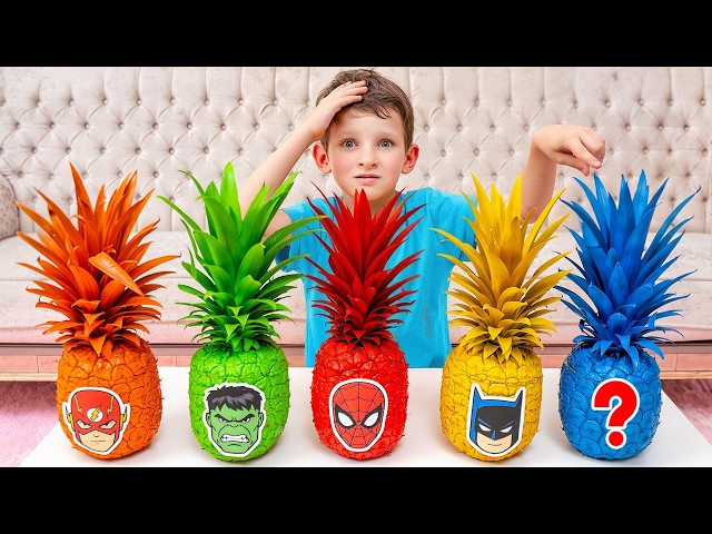Secret Superman Mission | Kids Dressed as Superheroes Vania Mania Kids