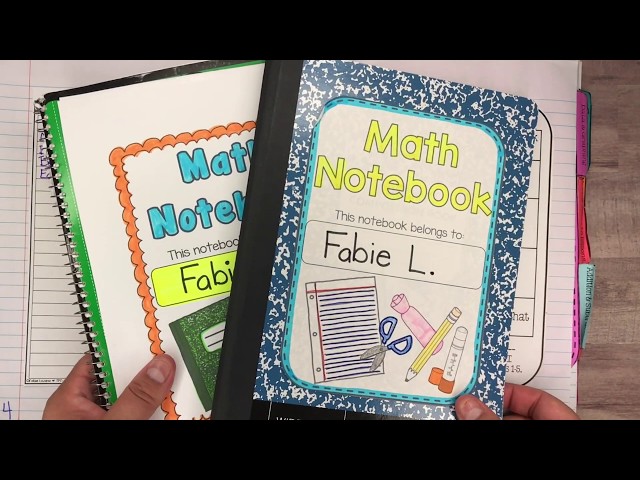 Interactive Math Notebook for 4th Grade
