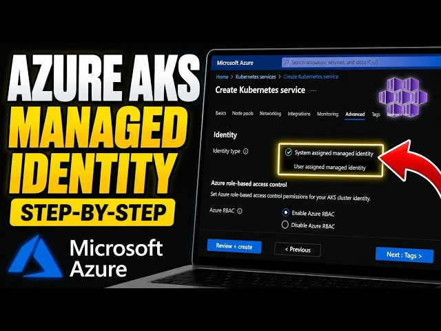 How to activate Azure Kubernetes Service with managed identity - Step By Step