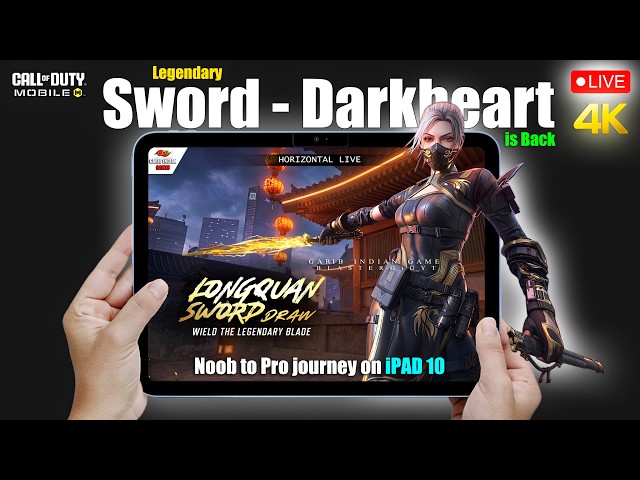 4k CODM LIVE  - The Longquan Sword Draw is Back with 15% Off | Call of Duty Mobile | Cod Mobile Live