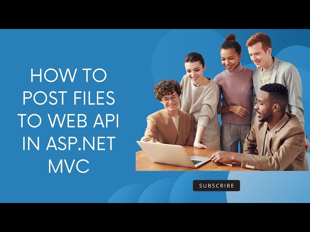 Upload Files to ASP.NET Web API Using Multipart Form Data | File Upload C# Tutorial