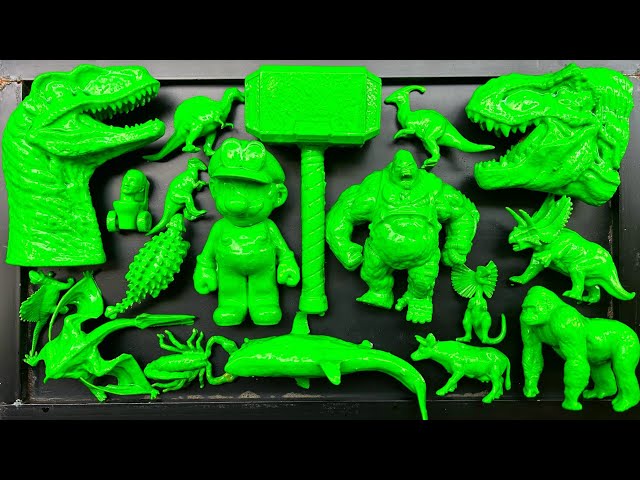 Dinosaurus Jurassic World Dominion: T-rex/ Brachiosaurus/ Skibidi/ Spider-Man/ KingKong/ KingGidorah