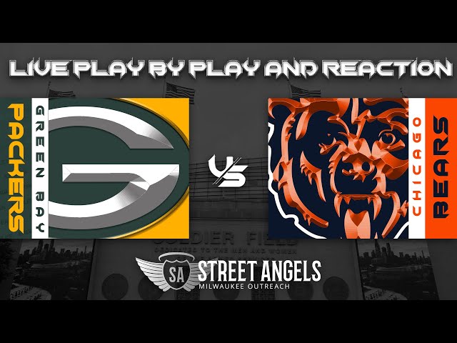Packers vs Bears Live Play by Play & Reaction (December Charity Stream)