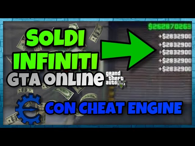 GTA 5 ONLINE - COME AVERE SOLDI INFINITI con CHEAT ENGINE [funzionante 2024]