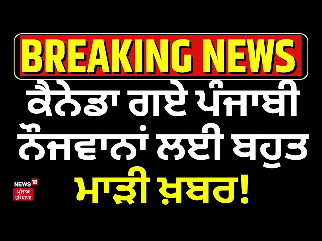 Canada ਗਏ ਪੰਜਾਬੀ ਨੌਜਵਾਨਾਂ ਲਈ ਬਹੁਤ ਮਾੜੀ ਖ਼ਬਰ! ontario | Breaking News | International News | N18G