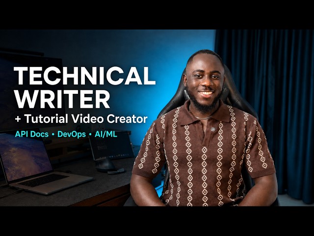 Emmanuel Oyibo | Technical Writer & Tutorial Video Creator (API Docs, DevOps, AI/ML)