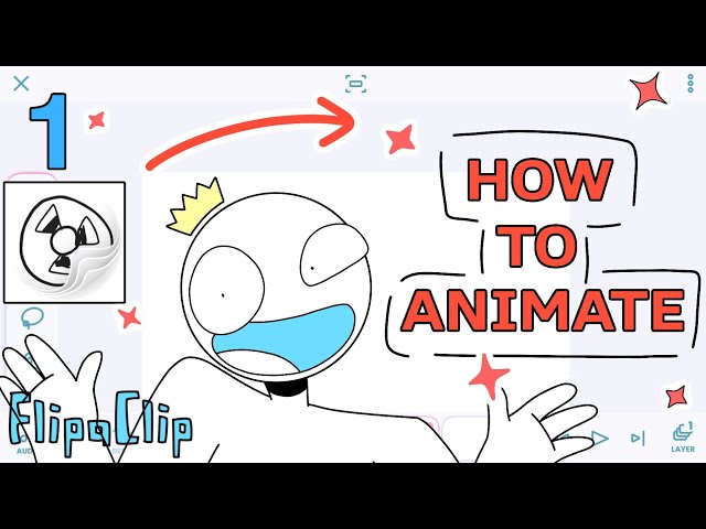 How to Animate on FlipaClip Tutorial for Beginners (part 1✨)