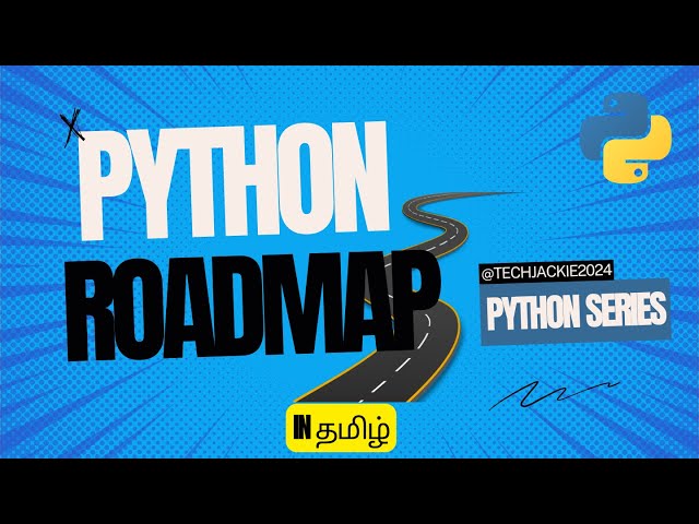 Python RoadMap | Python Series | Tamil