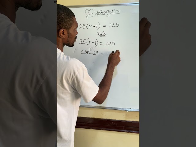 Linear equation made easy