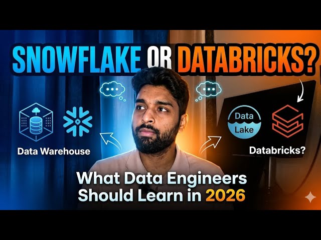 Snowflake or Databricks? What Data Engineers Should Learn in 2026