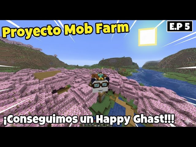 Supervivencia con Eda | E.P 5 | HACEMOS MOB FARM y HAPPY GHAST!!