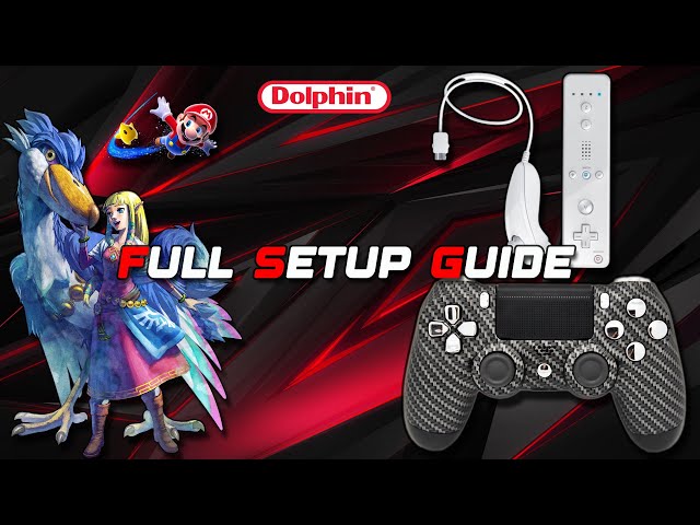 How to Use a PS4 Controller to Play Wii Games on Dolphin!