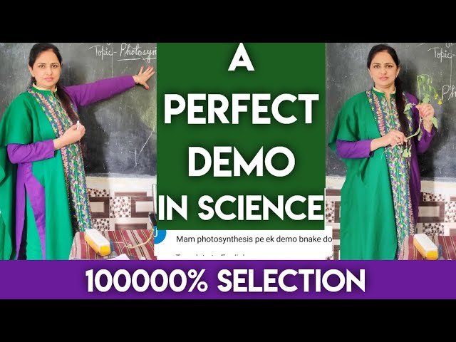Complete demo class of Science for classes 6, 7 and 8