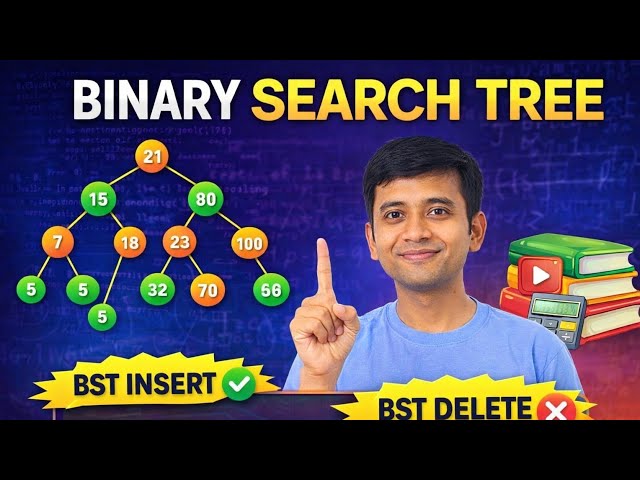 Binary search tree in data structures 