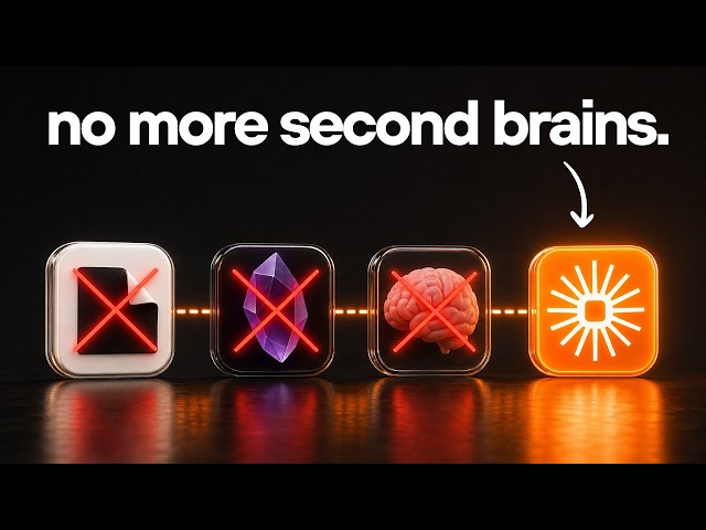Cerebras Killed Notion, Obsidian, and Your "Second Brain"