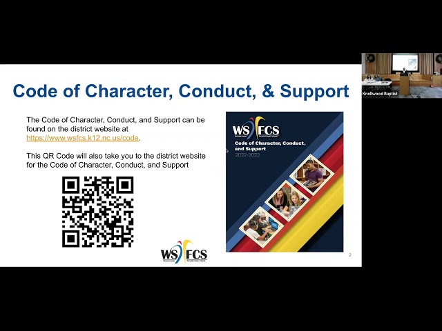 Culture and Climate in WS/FCS:  The Code Unpacked; Faith in the City, December 2022