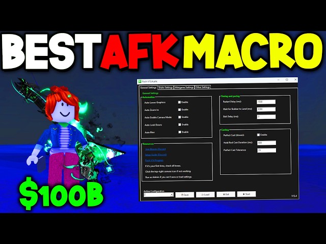 *NEW* BEST FISCH AFK MACRO! (How To MACRO in FISCH) Fisch Macro Guide!