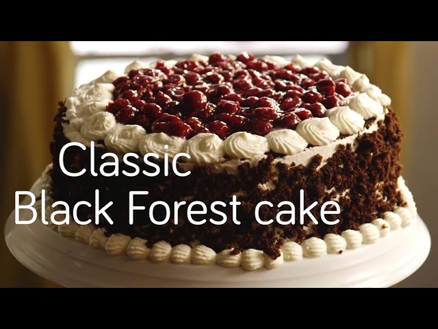 Classic Black Forest cake
