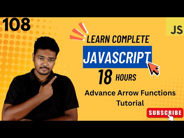 Arrow Functions Tutorial