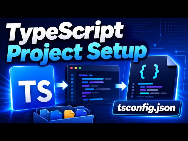 TypeScript Project Setup and tsconfig.json Explained for Beginners