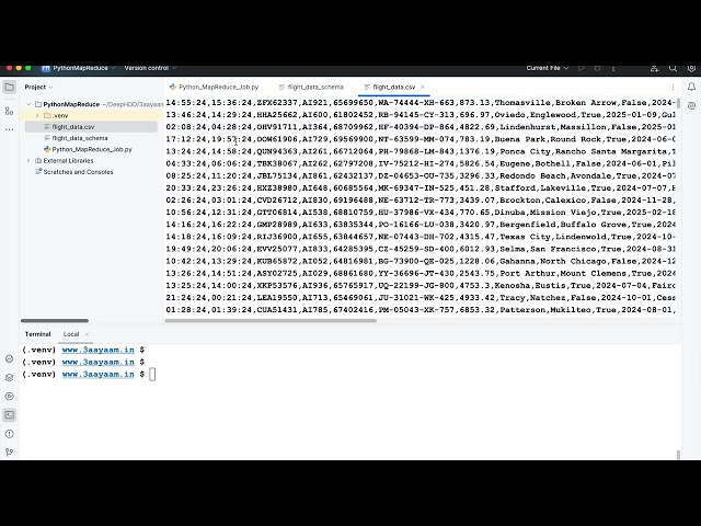 MapReduce HandsOn using mrjob library