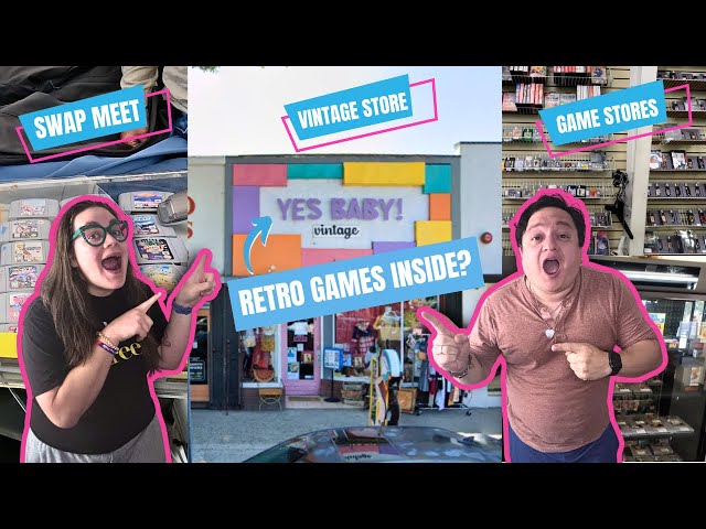 Is California a Retro Gaming Paradise?!