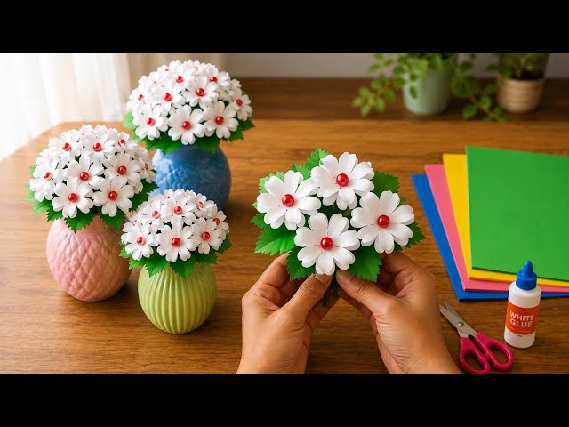 Paper Flowers DIY/How to make Flower / WOW! Beautiful origami Paper tiny Flowers – So Easy to Make!
