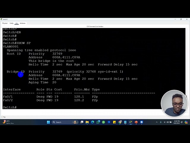 Network Access | Spanning Tree Lab Implementations PART 1