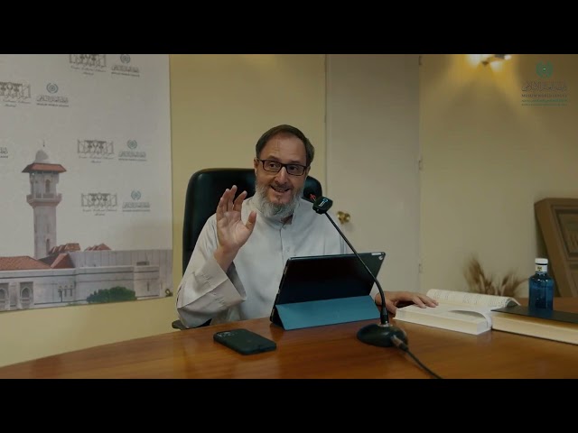 LA CONFIANZA EN ALLAH Y LA CERTEZA | Sheij Isa García | Centro Cultural Islámico de Madrid