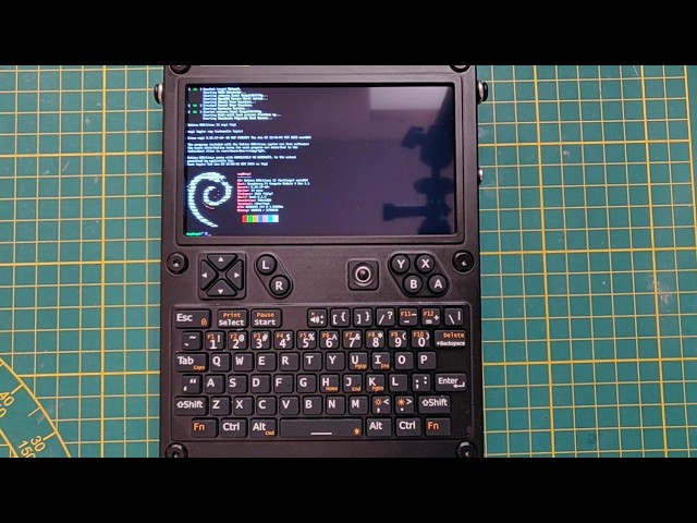 uConsole - One Year Waiting! Unboxing, Assembly, and First WMaker Desktop Test! - ASMR