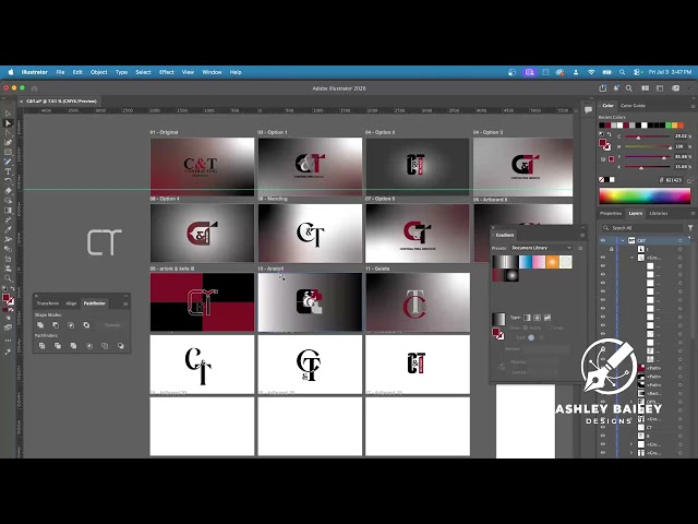 Two Tips to Help You Manage Fonts While Building a Brand Identity in Illustrator #brandmanagement