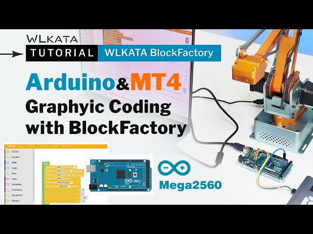 Learn Arduino Graphic Programming with MT4 in BlockFactory