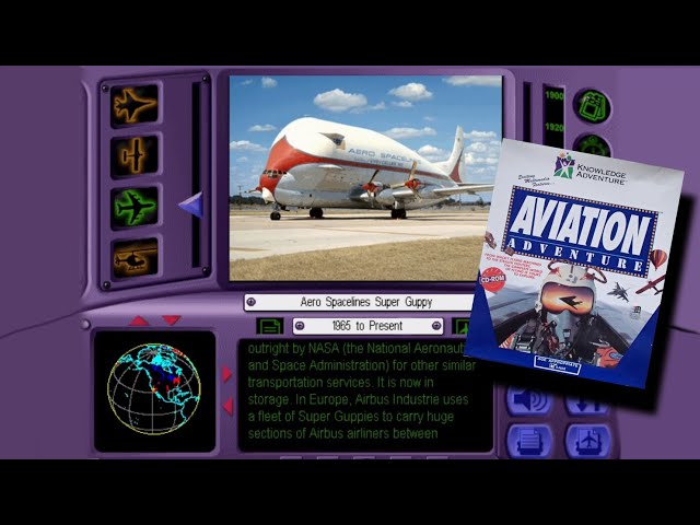 Vintage WIN - Aviation Adventure (1995) Windows 95