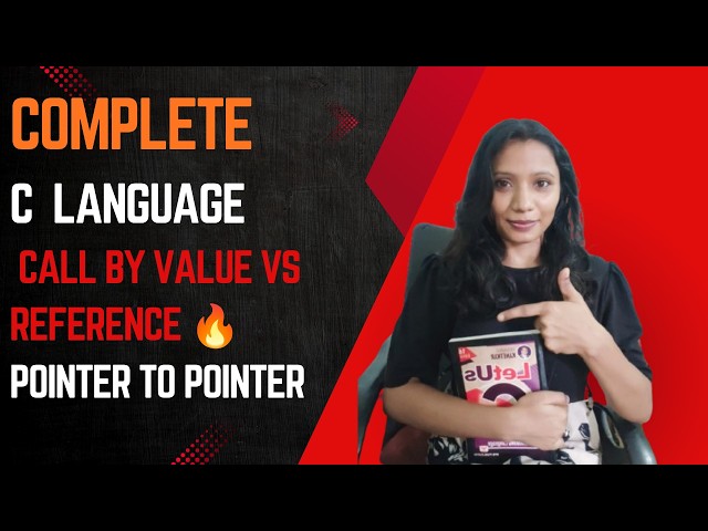Call by Value vs Call by Reference & Pointer to Pointer in C | C Programming Hindi