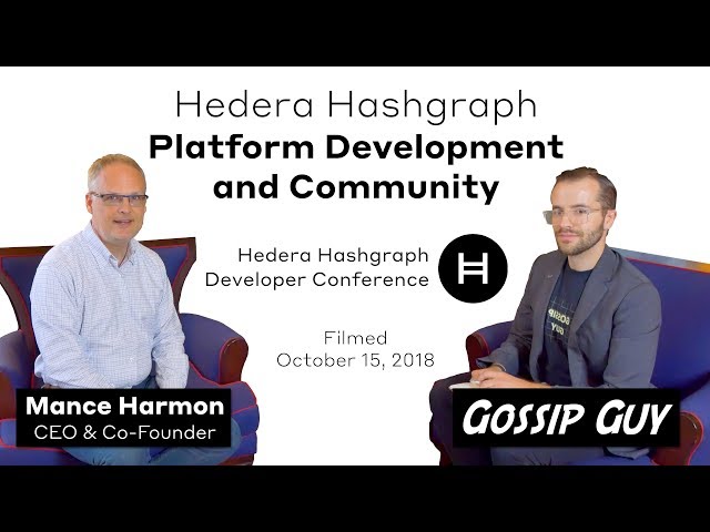Hedera Hashgraph - Platform Development and Community (Interview with Mance Harmon)