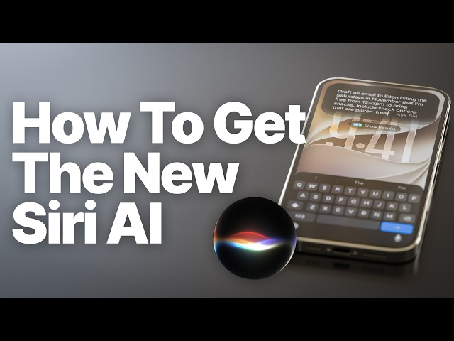 How to Get New Siri AI on iPhone, iPad & Mac (Join The Waitlist)