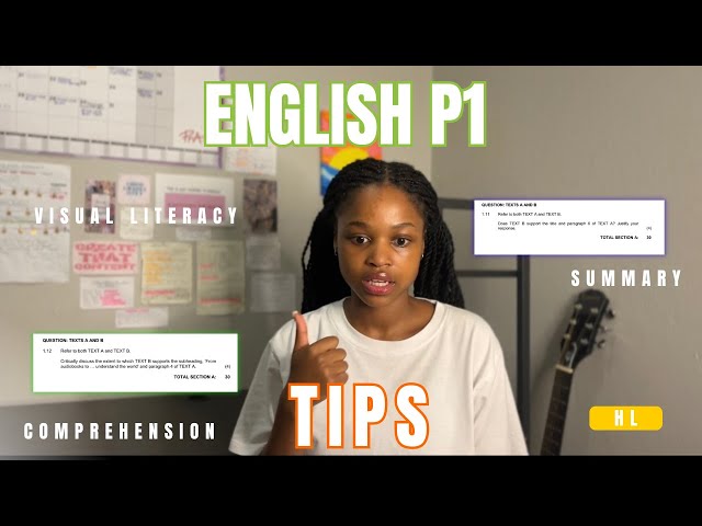How to Tackle English Paper 1 Exam | Step-by-Step Tips for Grade 12s | Home language