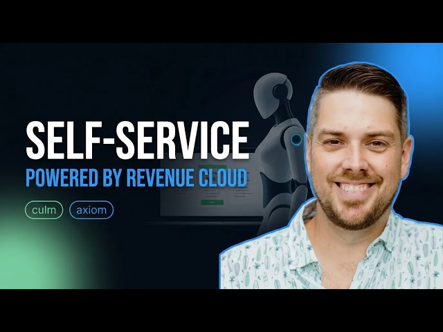 Self-Service Powered by Salesforce Revenue Cloud — Two Live Storefronts (Full Demo)