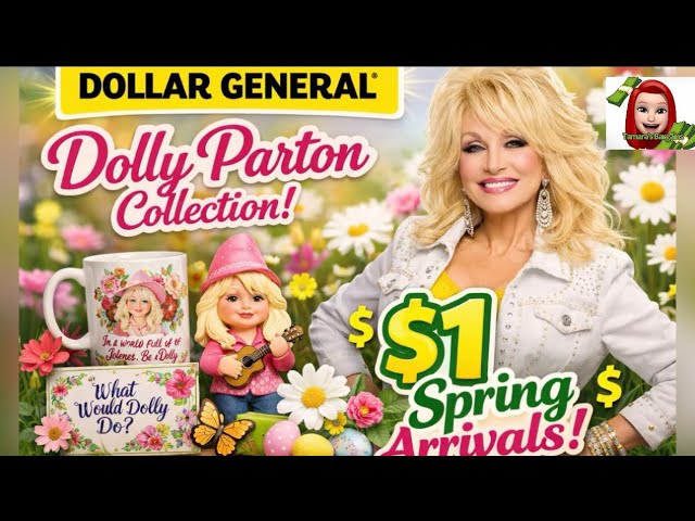 DOLLAR GENERAL🚨NEW $1 MUST HAVE SPRING ARRIVALS |DOLLY SPRING COLLECTION #dollargeneral #new #shop 