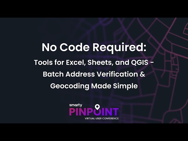 No code required: Tools for Excel, Sheets, QGIS - batch address verification & geocoding made simple
