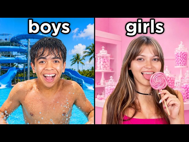 ¡Vacaciones de chicos vs chicas en Europa!