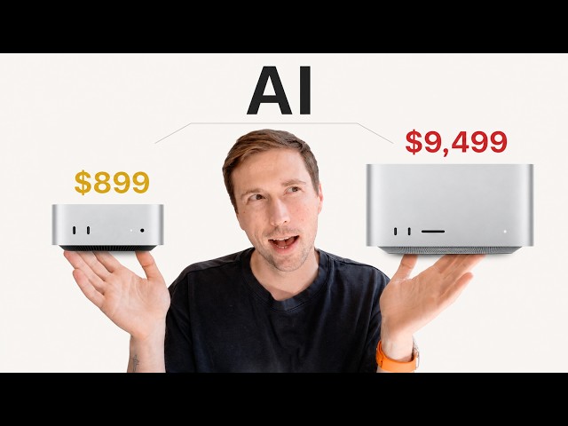 Apple's New Macs: $899 to $18,299. Here's what it means for AI