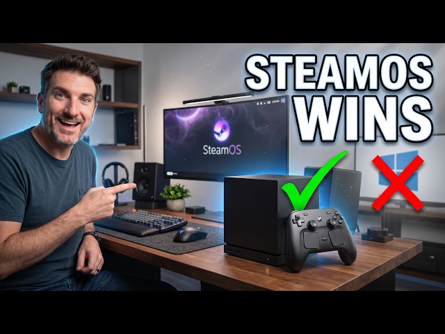 Steam Machine SteamOS Just DESTROYED Windows… Valve FINALLY Got It RIGHT!