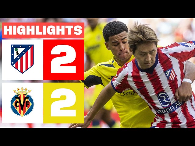 ATLÉTICO DE MADRID 2 - 2 VILLARREAL CF | RESUMEN LALIGA EA SPORTS